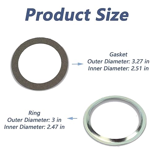 Image of 96010 Water Heater Tank Ring and Gasket Seal Kit Compatible with RV Water Heater Parts Atwood Water Heaters for Camper and Boat Water Heaters