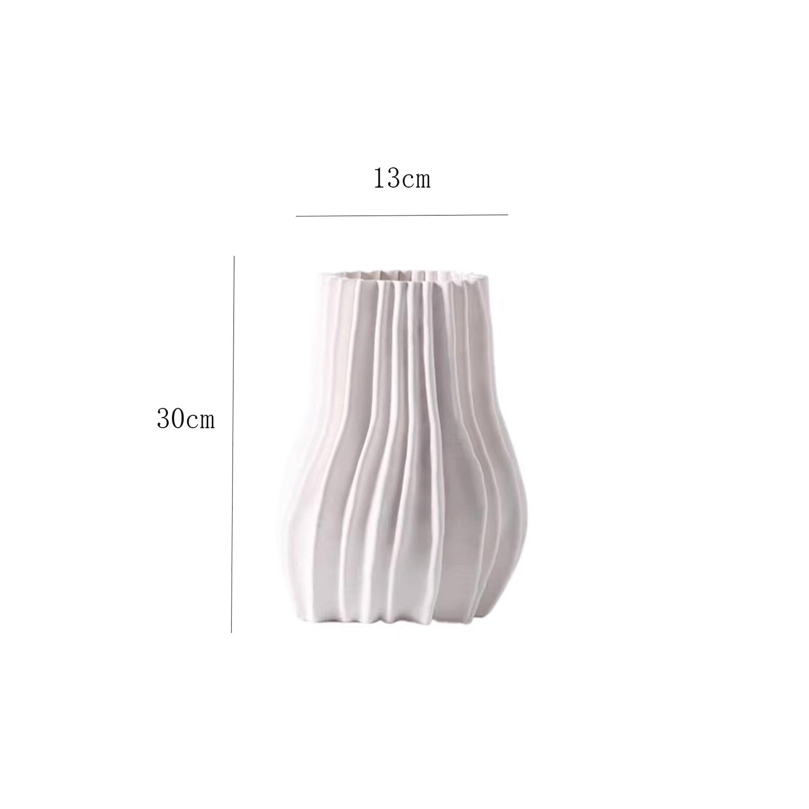 Jarrón para Mesa Jarrón Decorativo de cerámica for Mesa Moderna, estantería, Sala Estar, repisa