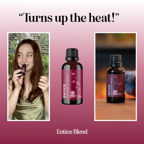 Entice Essential Oil Blend for Diffuser - Passionate Blend of Aromatherapy Oils for Couples with Lavender Palmarosa Clary Sage and Ylang-Ylang Essential Oil - Ignite The Romance Essential Oils Blend - Image 6