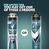 Degree Men Antitranspirante en aerosol Black + White 3 unidades protege contra manchas de desodorante aerosol de secado instantáneo 3.8 oz | Protege contra manchas de desodorante aerosol de secado instantáneo 3.8 oz (paquete de 3) 6