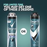 Degree Men Antiperspirant Spray Black + White 3 Count Protects from Deodorant Stains Instantly Dry Spray Deodorant 3.8 oz - Image 3