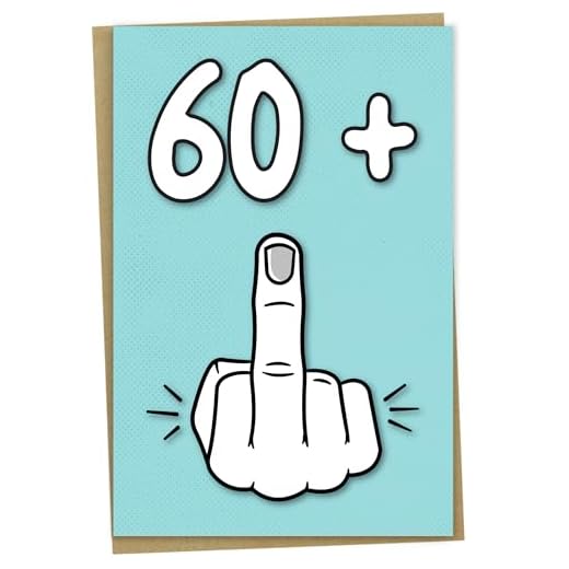Tarjeta de 61 cumpleaños, 60 + 1, divertida tarjeta de cumpleaños para mujeres u hombres de 61 años
