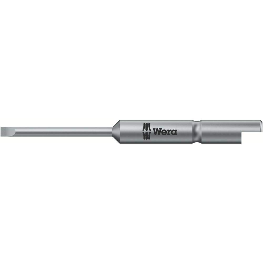 Wera 05135266001 0.40 x 2.0 x 44 mm 800/9 C Bits for Slotted Screws - Silver