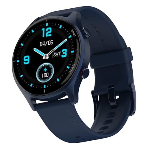 TROGN Twist Bluetooth Calling Smart Watch with 1.38" TFT Biggest Display, Up-to 7 Days Battery, 100+ Watch Faces, IP68, Heart Rate Monitor, Sleep Tracking (Midnight Blue)