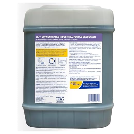 Zep Industrial Purple Cleaner and Degreaser