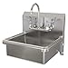 Hand Sink, Wall Mount, 16-1/2" H, 16 ga.