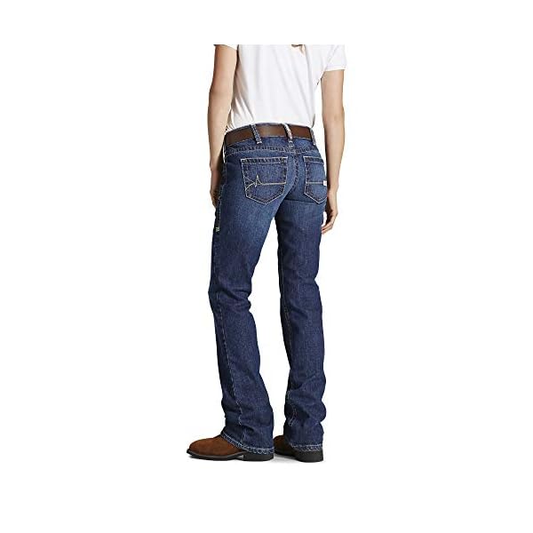 Ariat Female FR DuraStretch Basic Boot Cut Jean Blue Quartz 34
