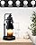 HONGZZI Candle Warmer Lamp with Timer - Adjustable Brightness & Height, 2 Free Bulbs Included | Wax Warmer Lamp for Jar Candles, Farmhouse & Home Decor Gift (Black)