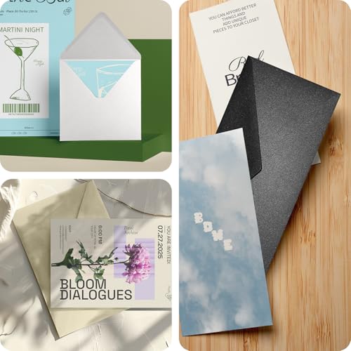 Netuno 25 Briefumschläge Perlmutt-Weiß DIN B6 125x 175 mm Aster Metallic White Umschläge Perlweiß Perlglanz metallisch-glänzende Kuverts für Hochzeit Taufe Konfirmation Ostern Weihnachten