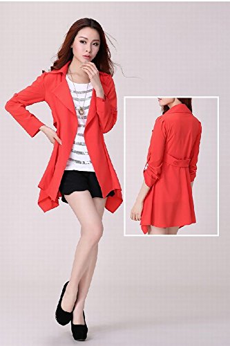 Veste cardigan coupe-vent long confortable qui sublime les silhouettes rondes