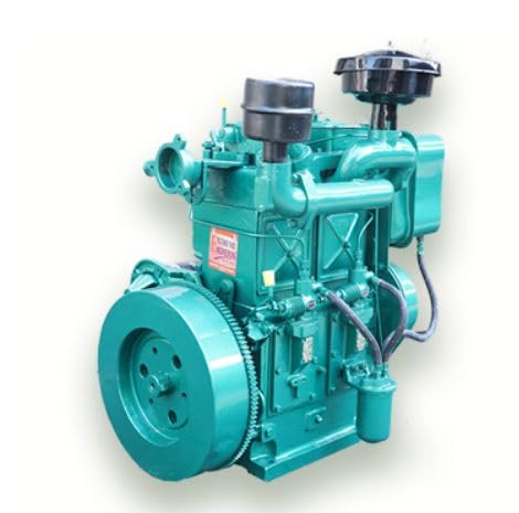 SUPER BHARAT_20HP Double Cylinder High Speed Water Cooled Diesel Engine 14.7 kW1500 RPM 2 Cylinder Bore X Stroke 102X116mm Cubic Cap./cyl. 947 fuel consumption at full load 251g-picture-33