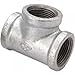 Tee Galvanized 1x1x1/2 In