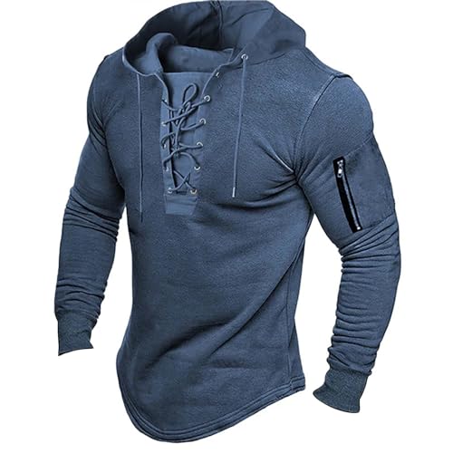 Sudadera con capucha para hombre, estilo gótico, steampunk, con