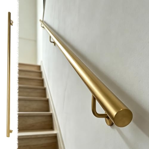 Rampe antidérapante extra longue escalier : barre d'appui de sécurité murale extérieure - 2