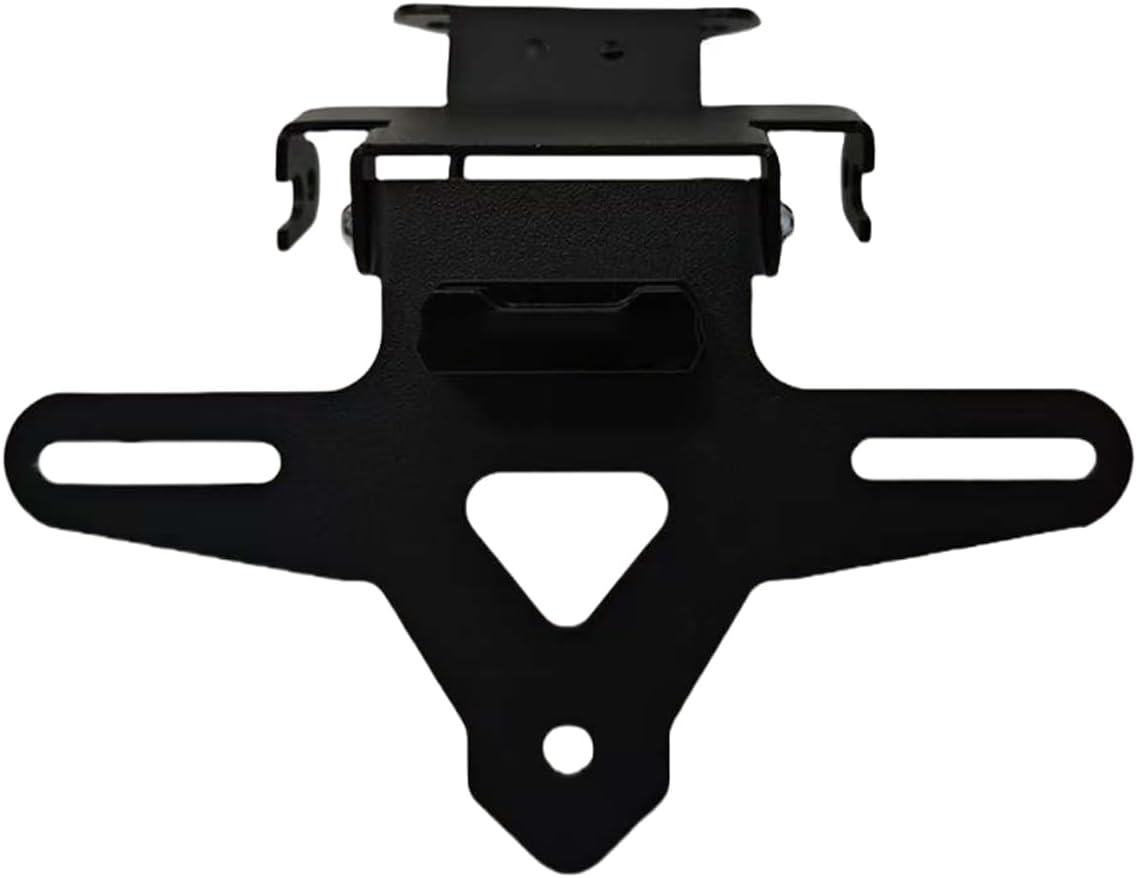 VITINO Fit For Daytona 660 Motorcycle Short Tail Adjustable License Plate License Holder Bracket Rear Tail Tidy Fender Eliminator Kit Accessories