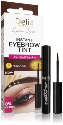 Eyebrow Expert Instant Eyebrow Tint One-Step just 5 min. with Argan Oil 0% Oxidants (Brown)