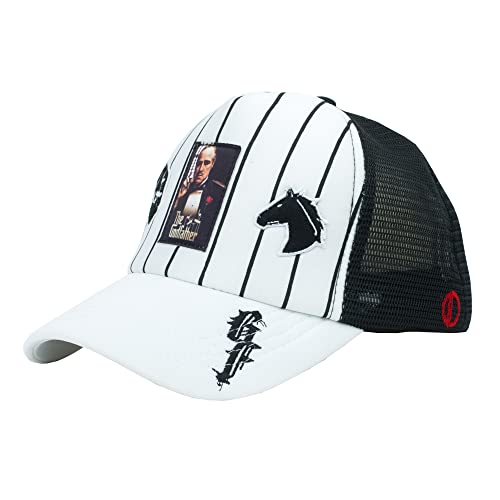 Image of Odd Sox - Cartoon Character Trucker Hats - Adjustable Snapback Mesh Baseball Caps for Men & Women