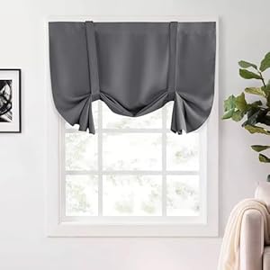 NICETOWN Tie Up Curtain for Windows,...