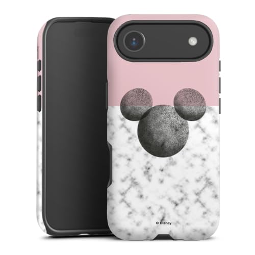 Coque iPhone Air Disney Minnie Mouse en marbre avec protection antichoc renforcée