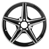 HOLUEKU New 18 Inch 18x8.5Inch Premium Aluminum Alloy Wheel Rim Fits for Mercedes Benz E300 E350 E400 E550 E Class 2010 2011 2012 2013 2014 2015 2016, A2054017700 Direct Fit OE Stock Specs