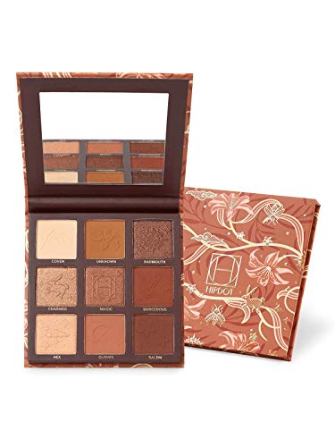HipDot Witchy Warms Eyeshadow Palette, 9 shades, Clean Makeup, Vegan