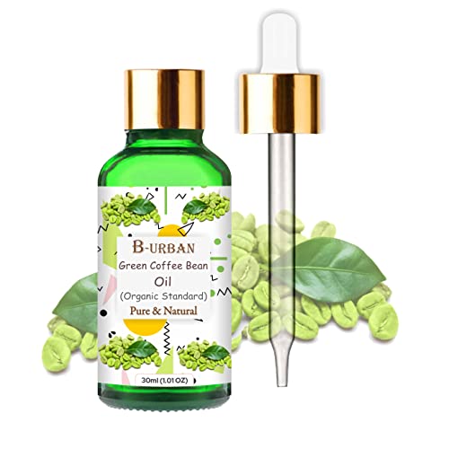 Image of B-Urban Green Coffee Bean Oil 30 ml (1.01 fl oz) - Lightweight Botanical Oil for Skincare, Serums & DIY Formulations