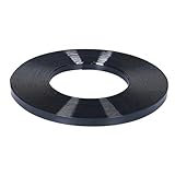 VORTRIDINO US Stock Arrow Trim Cap for Channel Letter, 26mm (1') x 40m (131ft) Black/White/Red/Yellow Arrow Trim Cap for Channel Letter Making (Black)