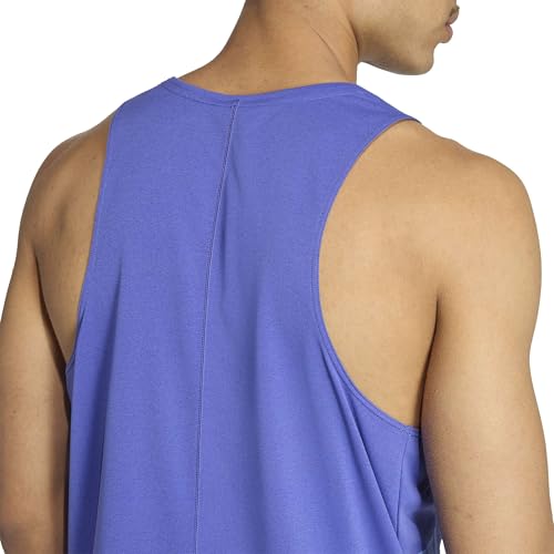 adidas Herren Adi365 Running Climacool Iconic Tank Shirt, Dual Indigo, 3XL – Ansicht 4