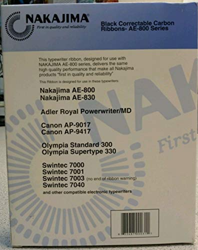 Nakajima Nakec800 Cinta Correctora para Impresora miniatura 2
