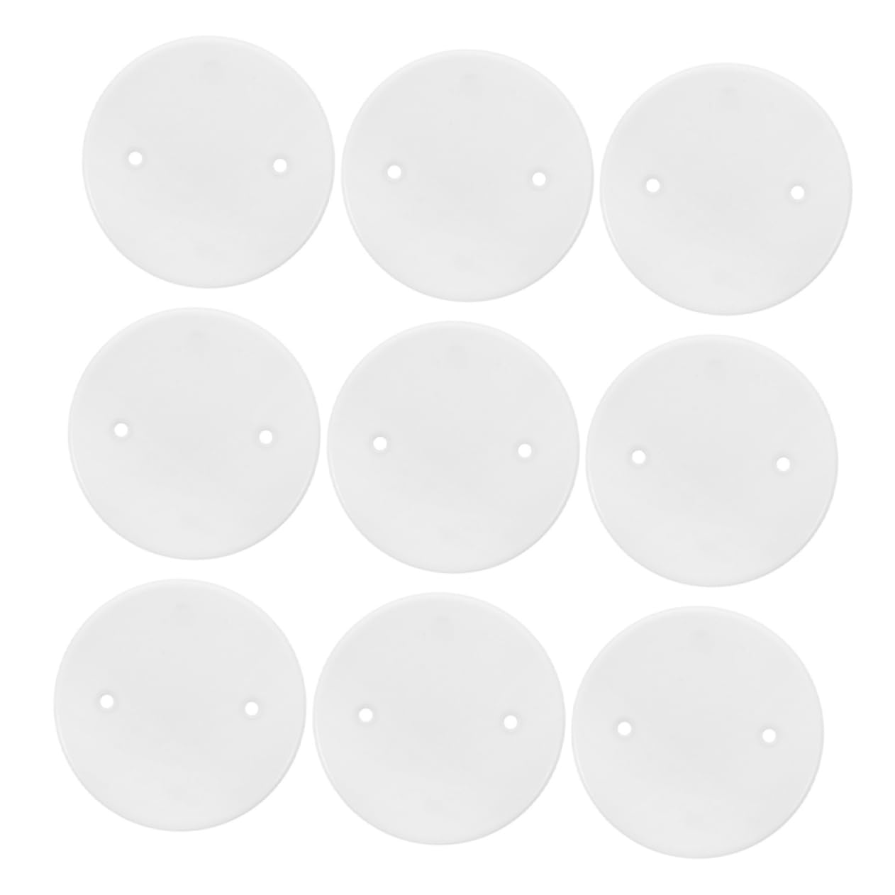 ERINGOGO Efficient Cable Storage Ceiling Plate 25pcs Round Replacement Covers for Outlet Ceiling Cover