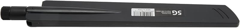 Antena 5G KIMISS Antena 5G Router 5G Tp Link Antena 5G omnidireccional AZ7795G 18dbi Antena 5G de alta ganancia Antena SMA omnidireccional de banda completa para la supervisión de routers (negro)