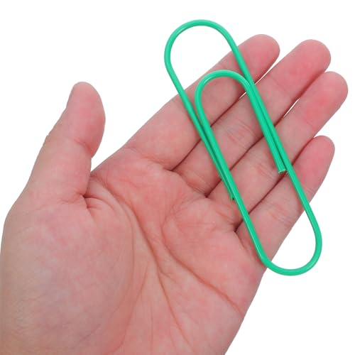 Trombones métalliques 10 cm rigides à haute capacité de fixation - Boîte de 100