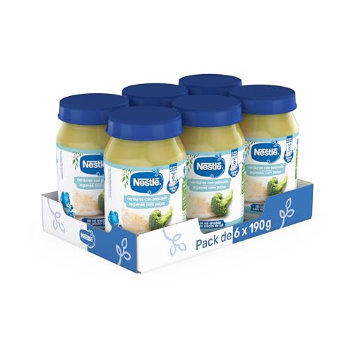 NESTLE Verduras con Pescado​ 6x190g