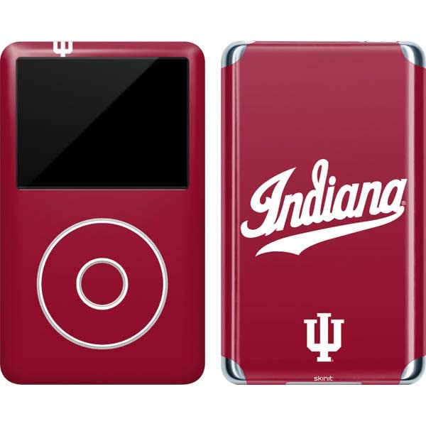Skinit Decal MP3 Player Skin Compatible with iPod Classic (6th Gen) 80GB - Officially Licensed Indiana University IU Hoosiers Design