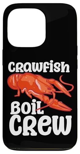 Crawfish Boil Party Louisiana Cangrejo Mariscos Amante de la comida Carcasa para iPhone 13 Pro