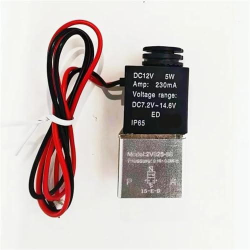 Électrovanne pneumatique 24V normalement fermée à commande magnétique