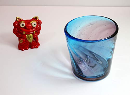 キャッスルエンタープライズ 新インスタ映え美ら海ロックグラス大 紫青