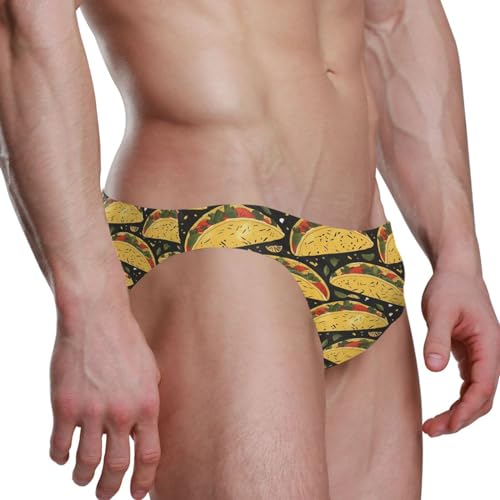 Men's Taco Swim Briefs Bikini Swimsuit S 202b33243