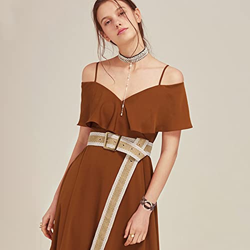 Plumiss Wrap Leather Circle Bracelet Boho Simple Brown Leather Cuff Bracelets Magnetic Clasp Jewelry For Women Men #TOP1