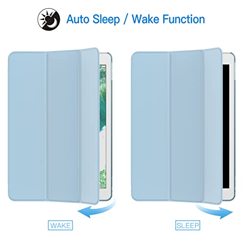 Image of JETech Cover Case for iPad Pro 10.5-Inch and iPad Air 3 (10.5-Inch 2019, 3rd Generation), Smart Cover Auto Wake /Sleep Cover (Light Blue)