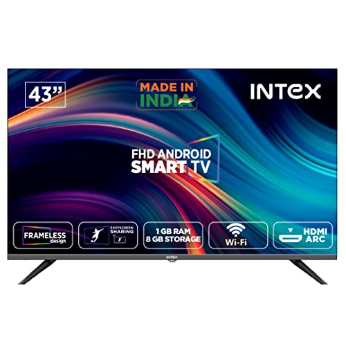 Image of Intex 109 cm (43 inches) Full HD Smart LED TV Smart LED-SFF4320 (Black)