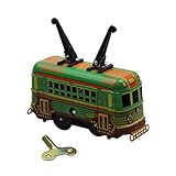inklusive Schlüssel Superfreak® Blechspielzeug Straßenbahn