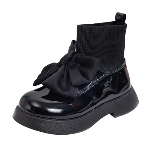 IWIHMIV Toddler Ankle Boots Toddler Girl Fall Boots Girls Socks Shoes Girls Boots Kids Ankle Boots Dress Boot for Toddler