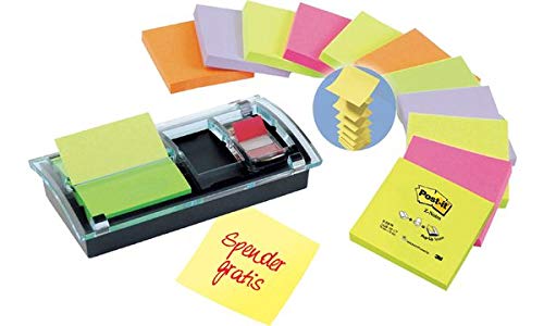 Post-it Z-Notes - Dispenser per appunti, 12 blocchi