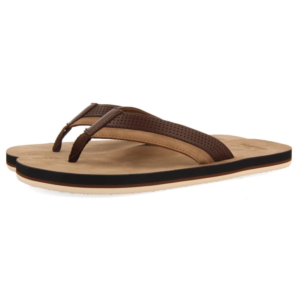 GIOSEPPO Brent, Men's Flip Flops, Brown, 42 EU, brown, 9 UK
