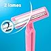 Gillette Venus Daisy Classic Disposable Razors for Women, 18 Count, Hair Removal for Women