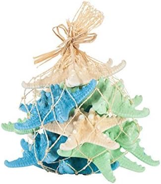 HS Seashell 12 Dyed Pastel Knobby Starfish Pack