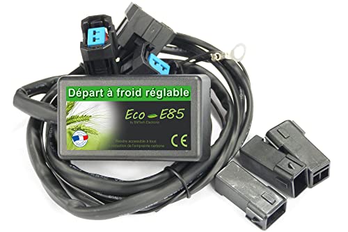 BMTech Electronic KIT Ethanol E85-3 CYLINDRES, ECO-E85 (connecteurs Honda) Flex Fuel KIT, KIT DE Conversion BIOETHANOL E85 - Compatible avec Peugeot, Citroën, Renault, Audi Cover