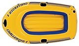 Intex Schlauchboot Challenger 1 Phthalates Free, 193 X 108 X 38 cm, 68365np
