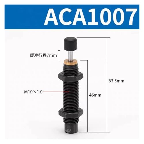 Amortisseur pneumatique ACA1007 2 stop vibrations pression huile - 2